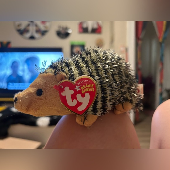 Ty Beanie Baby - Chuckles 2004 Hedgehog (6 Inch) - Picture 1 of 3